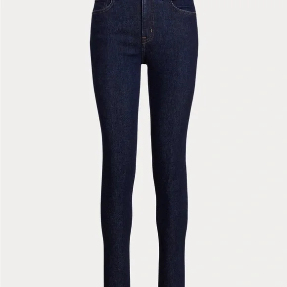 Lauren Ralph Lauren Dark Wash Skinny Jeans – Size 6 - Picture 2 of 10